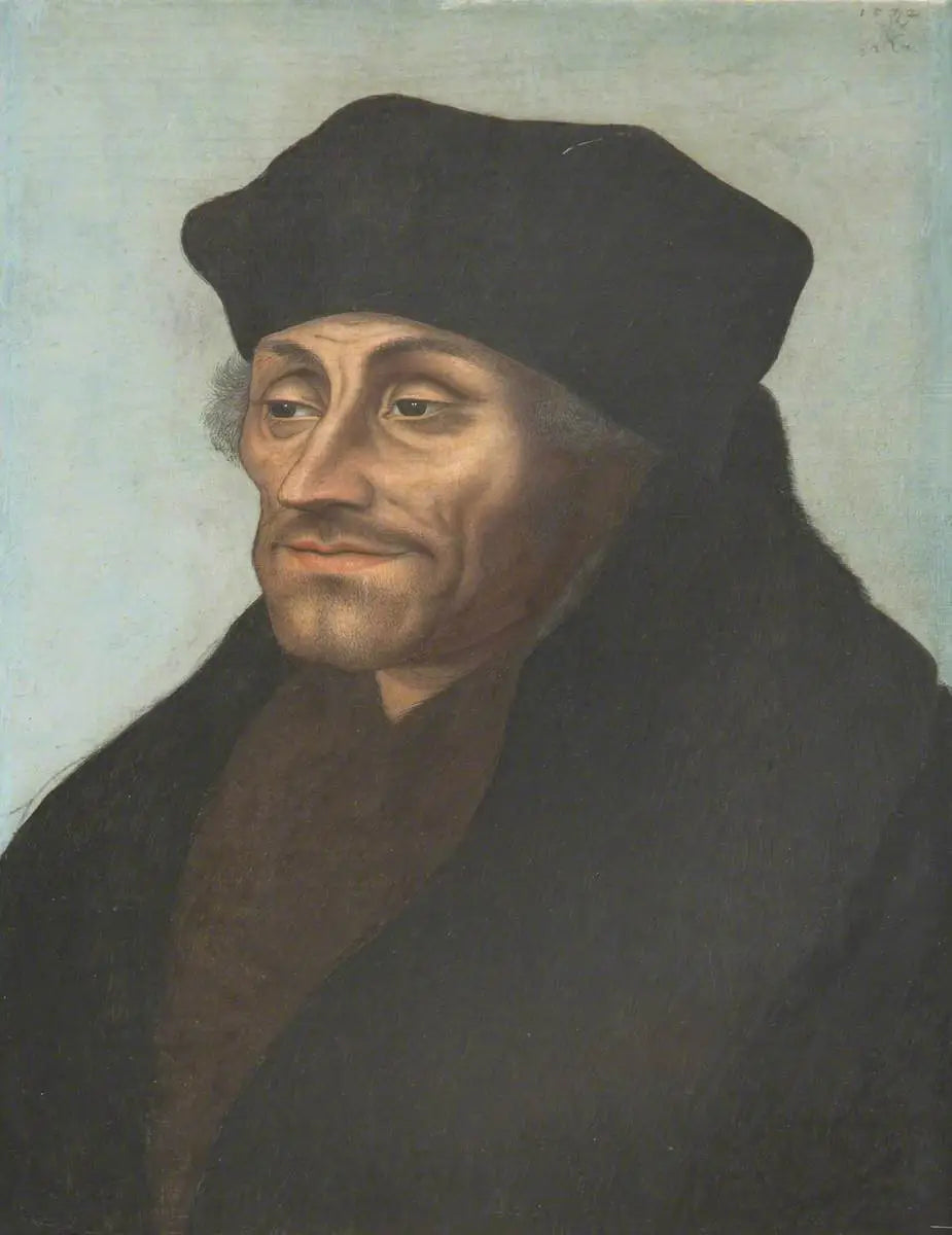 Desiderius Erasmus (1467–1536) - Hans Holbein le Jeune - Alpha Reproduction