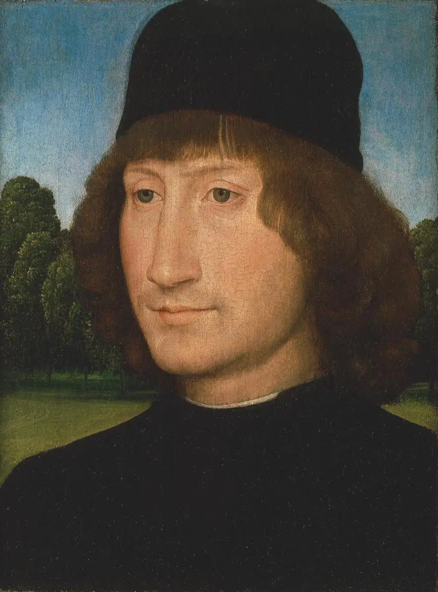 Portrait d’un homme - Hans Memling - Alpha Reproduction