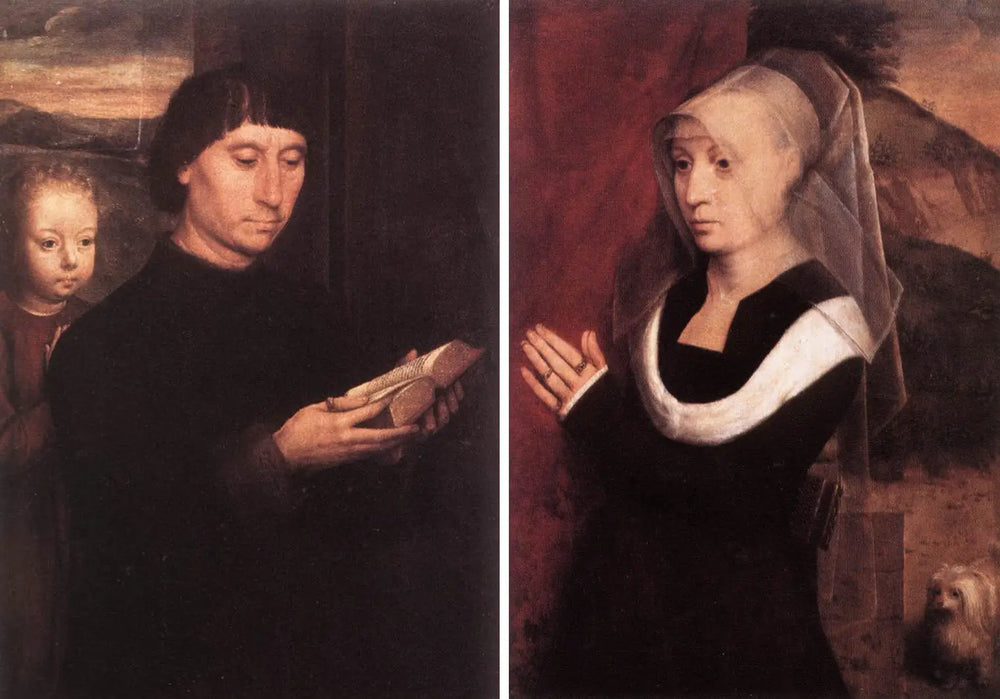 Portraits de deux donateurs - Hans Memling - Alpha Reproduction