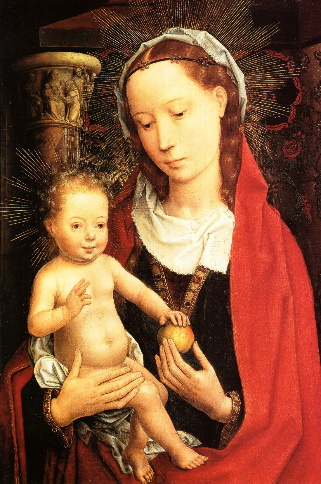 Vierge à l’Enfant à mi-corps - Hans Memling - Alpha Reproduction