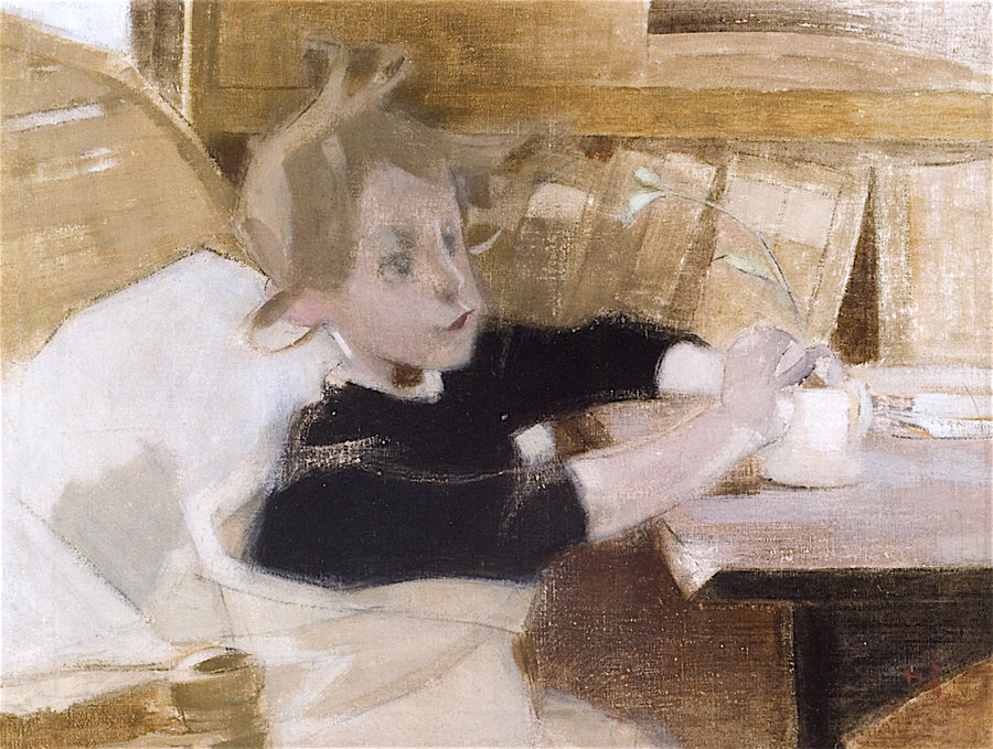 Konvalescenten II (1927) - Helene Schjerfbeck
