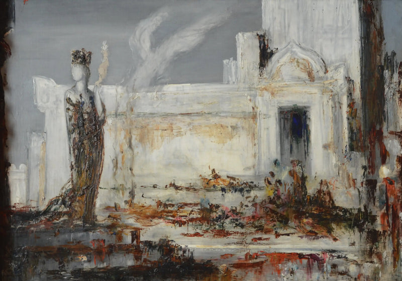 هيلين عند باب سكاي - غوستاف مورو