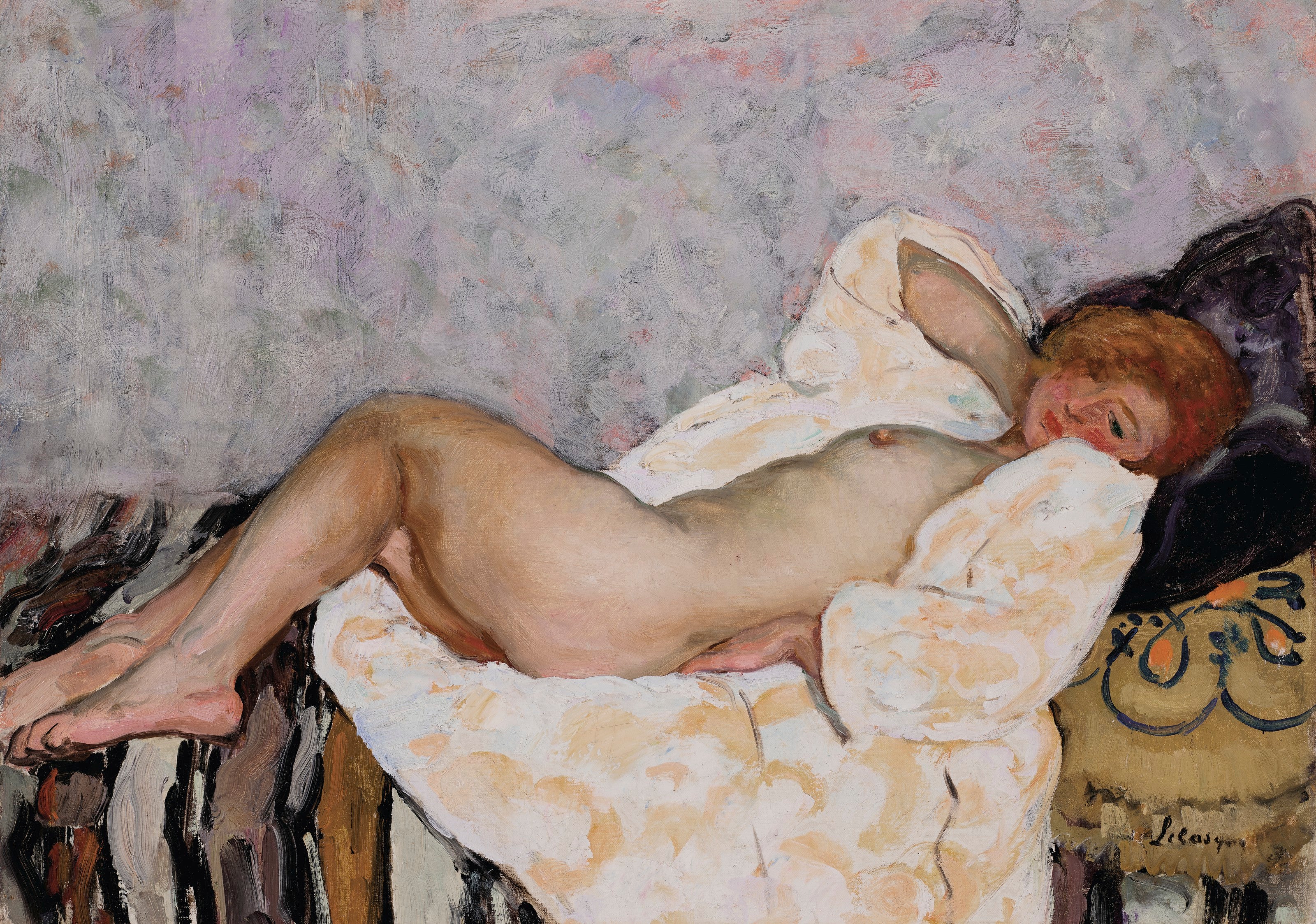 nu allongé - Henri Lebasque