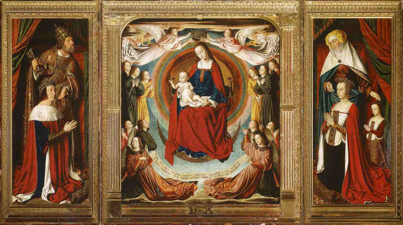 Triptyque de Moulins - Jean Hey