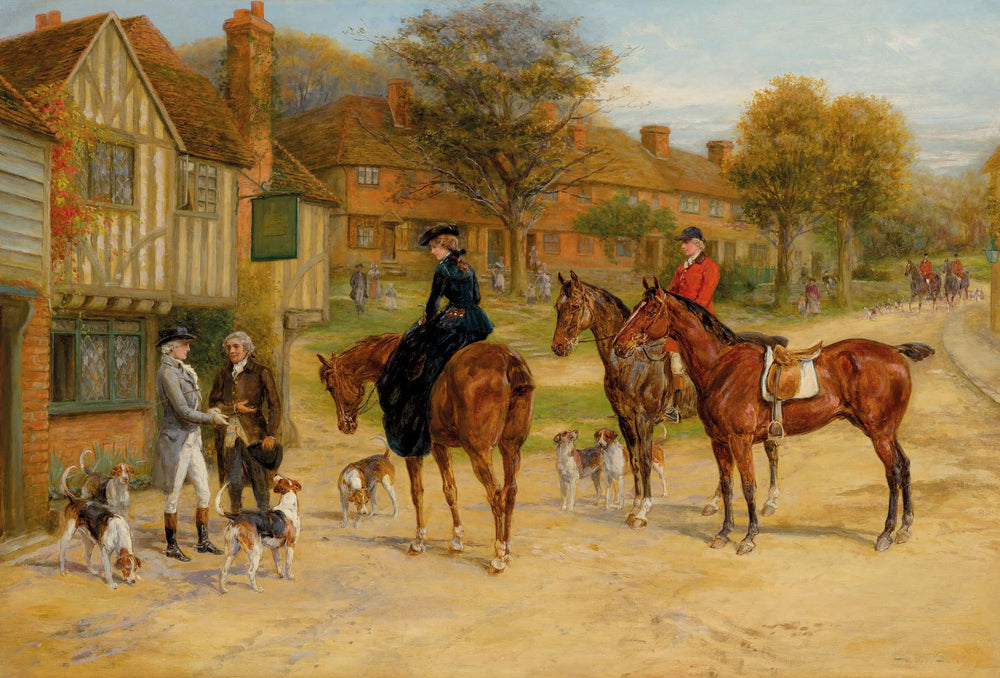 Rendez-vous à l’auberge - Heywood Hardy - Alpha Reproduction