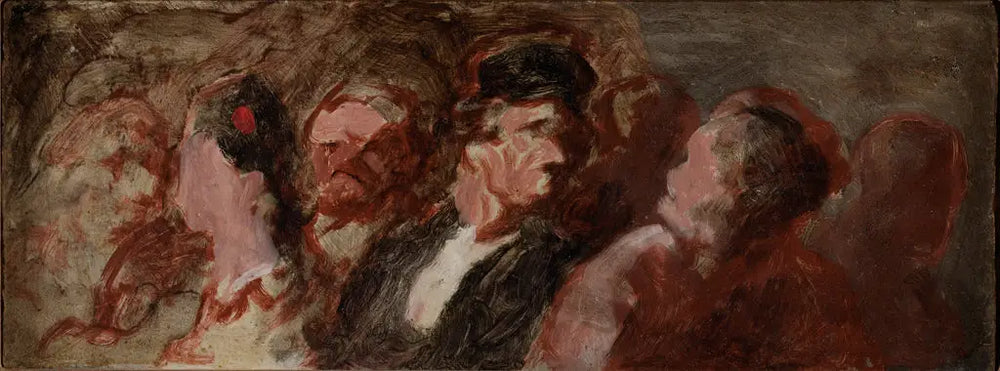 Au Palais de Justice - Honoré Daumier - Alpha Reproduction