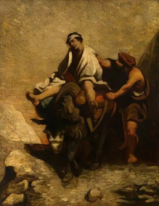Le bon Samaritain - Honoré Daumier - Alpha Reproduction