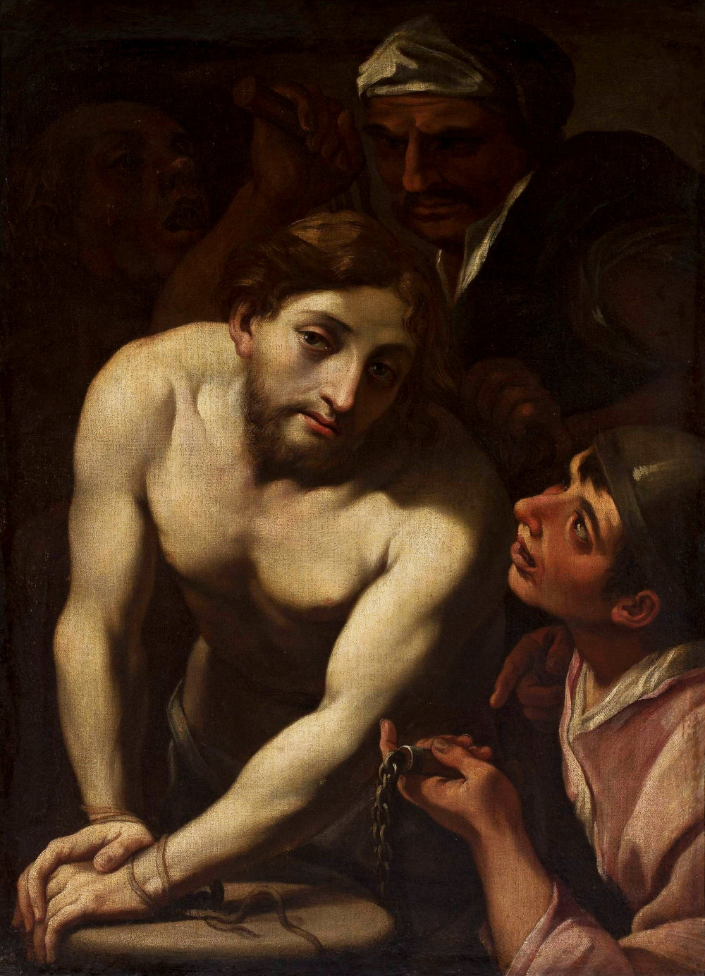 Christ à la colonne - Gerrit van Honthorst - Alpha Reproduction