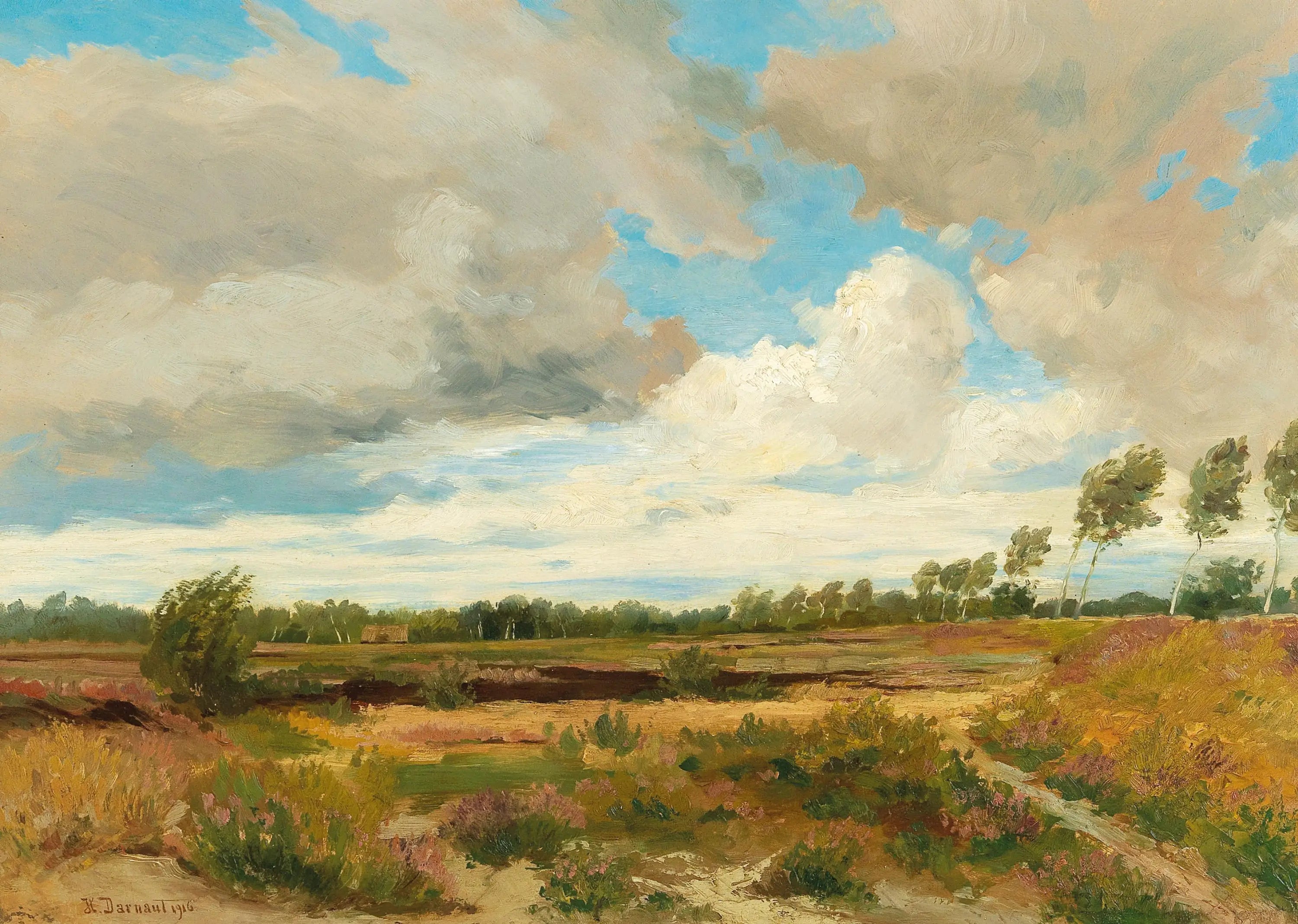 Landes - Hugo Darnaut - Alpha Reproduction
