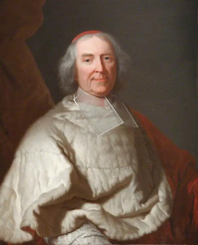 Cardinal Hercule-André de Fleury (1653-1743) - Hyacinthe Rigaud - Alpha Reproduction