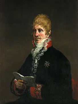 Reproduction du tableau « Portrait de Don Ignacio Omulryan y Rourera - Francisco de Goya » par Alpha Reproduction en peinture à l’huile