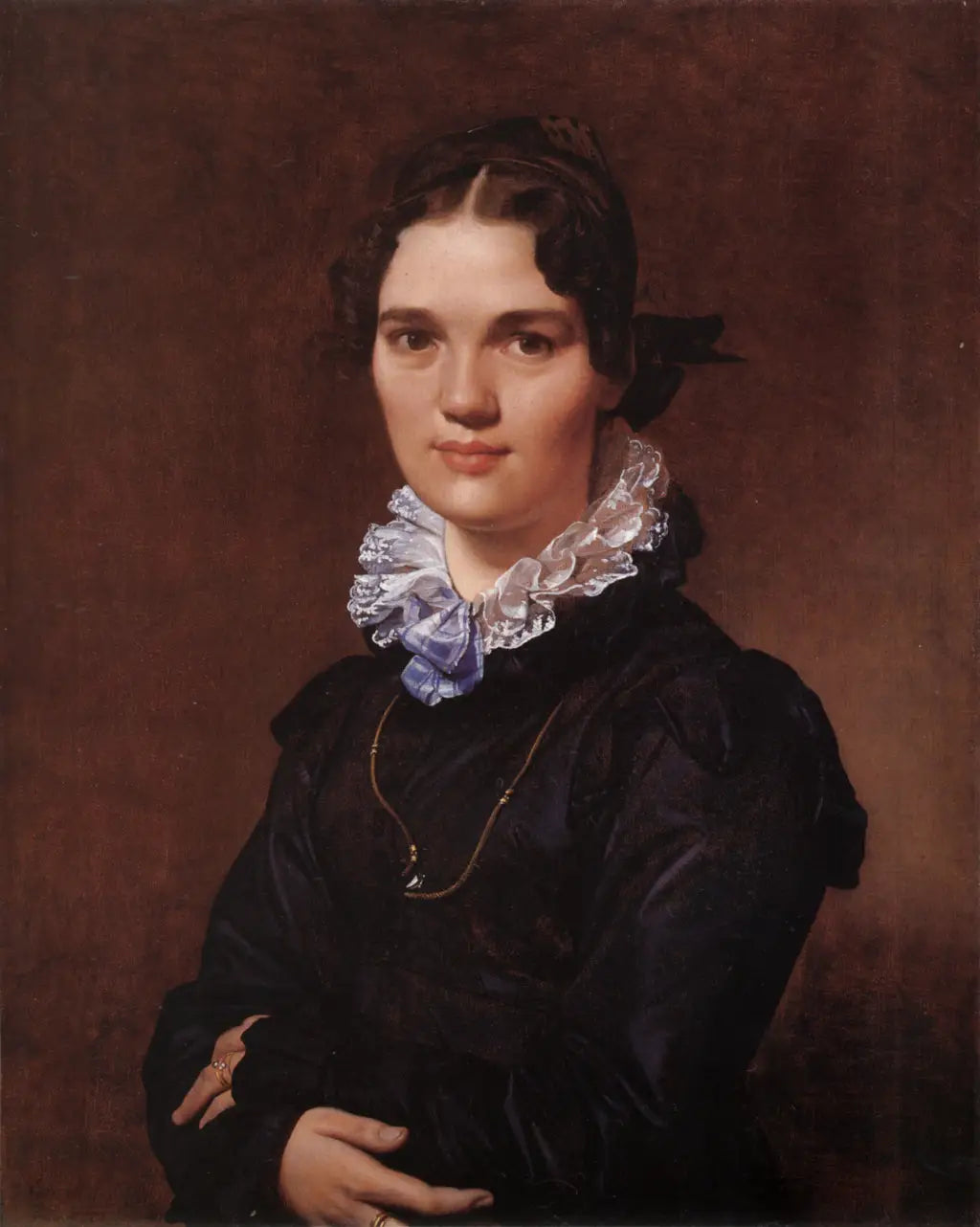 Mademoiselle Jeanne Gonin - Jean-Auguste-Dominique Ingres - Alpha Reproduction