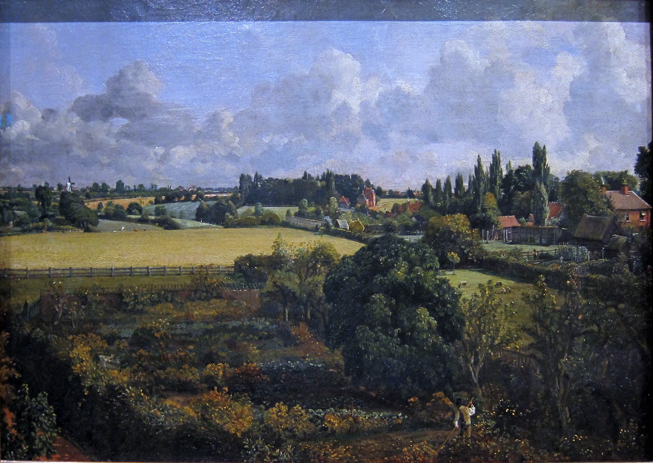 Le potager du gendarme Golding - John Constable