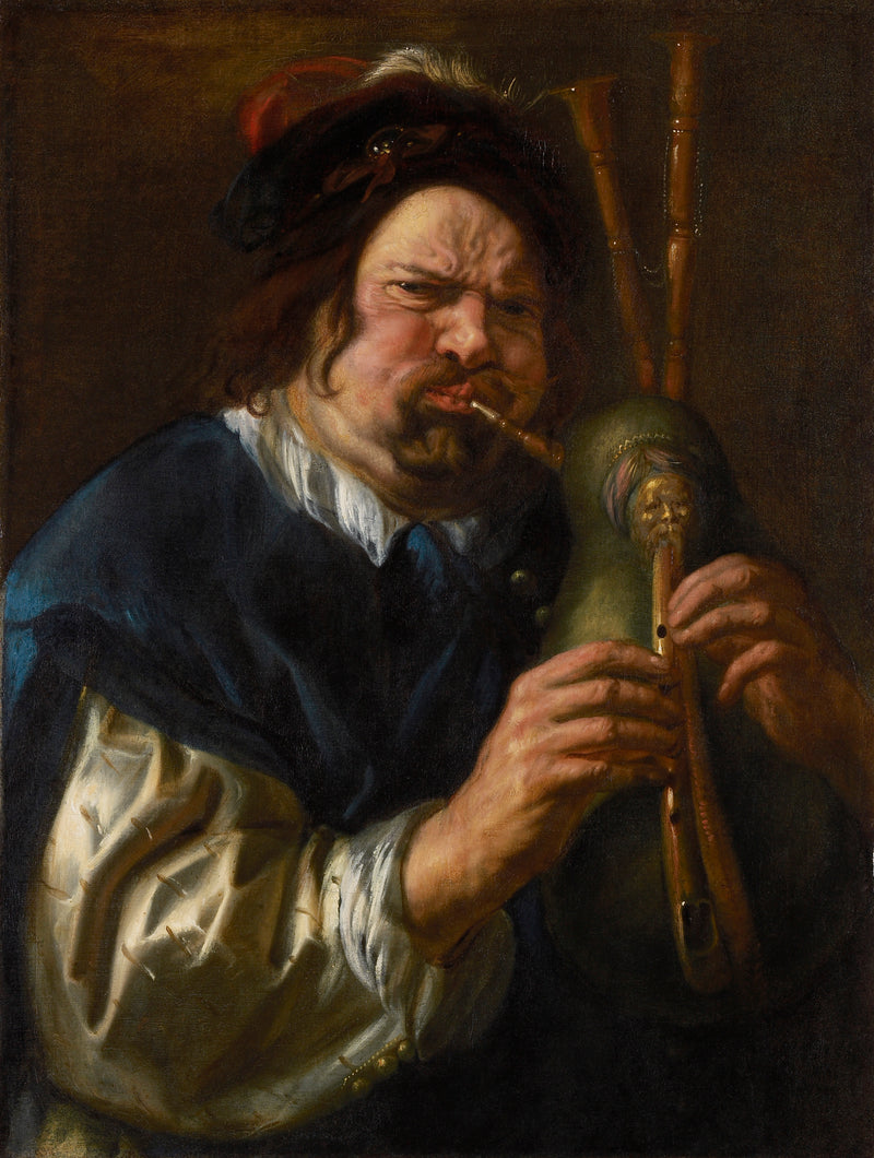 Le Joueur de cornemuse - Jacob Jordaens1
