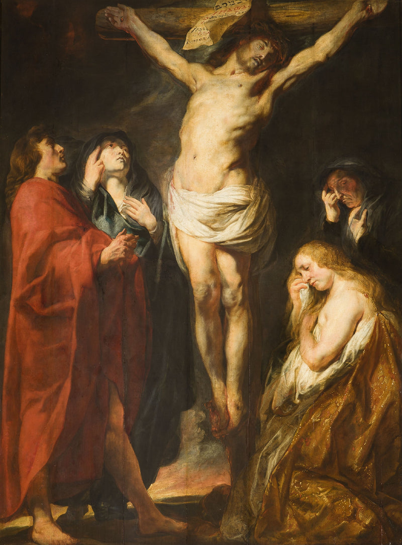 Crucifixion de Jésus - Jacob Jordaens