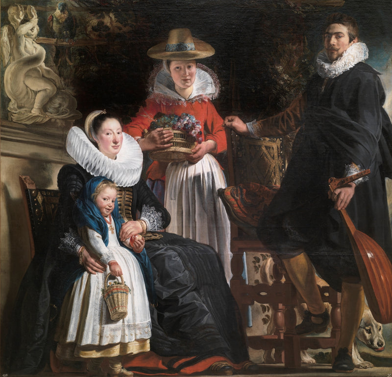 La Famille de l'artiste - Jacob Jordaens1
