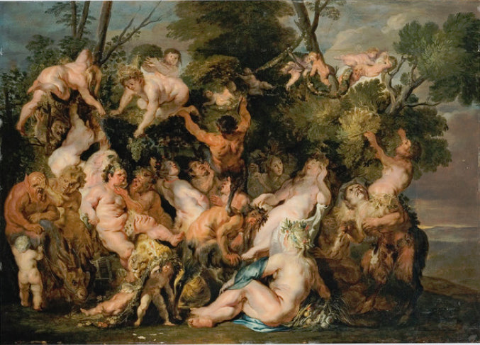 Festivités de Bacchus et Silène - Jacob Jordaens