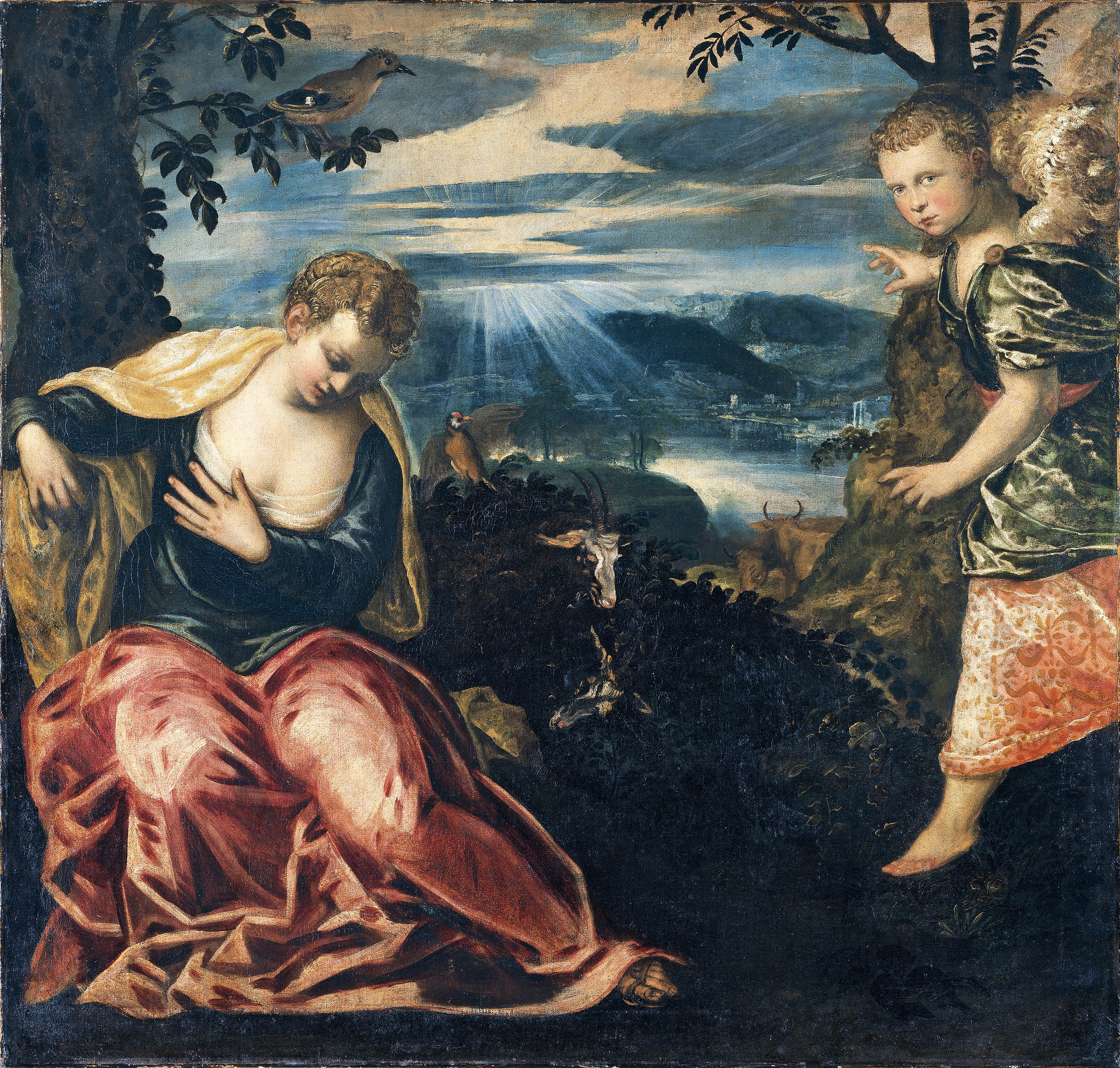 Annonciation à la femme de Manoah - Jacopo Tintoretto - Alpha Reproduction