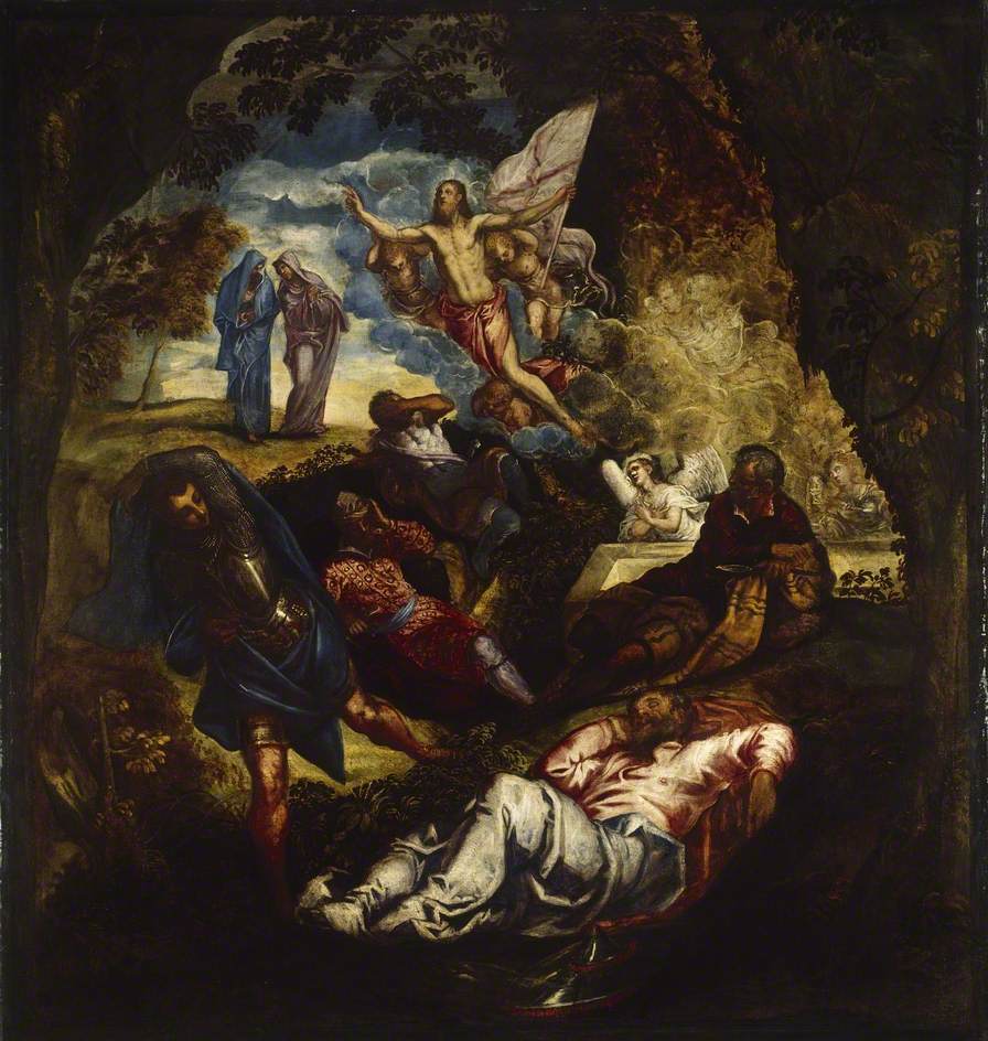 La résurrection du Christ - Jacopo Tintoretto - Alpha Reproduction