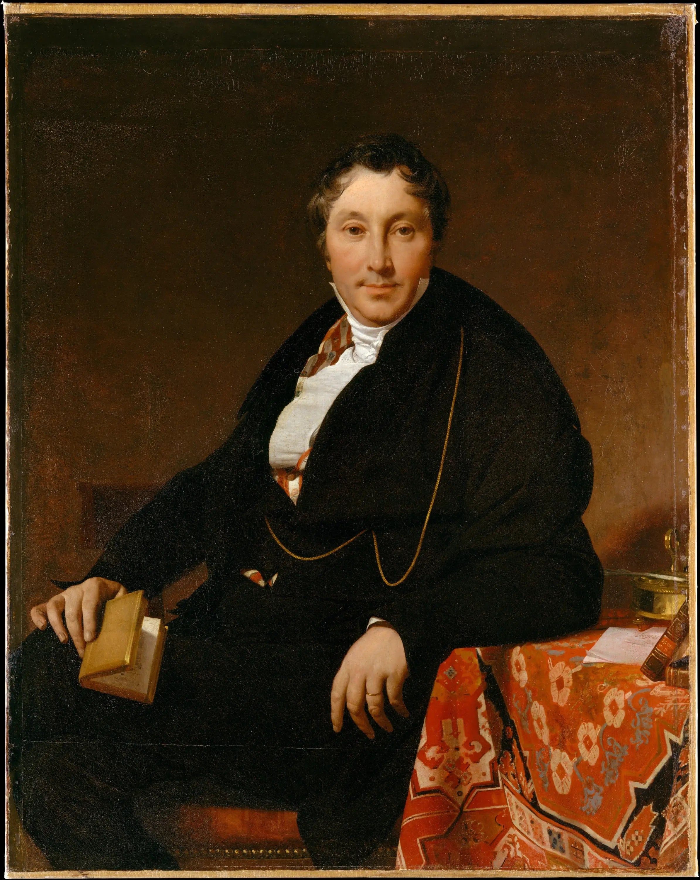 Jacques-Louis Leblanc - Jean-Auguste-Dominique Ingres - Alpha Reproduction