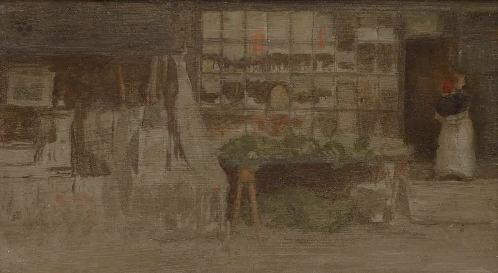 Reproduction du tableau « Le concessionnaire général - James Abbott McNeill Whistler » par Alpha Reproduction en peinture à l’huile