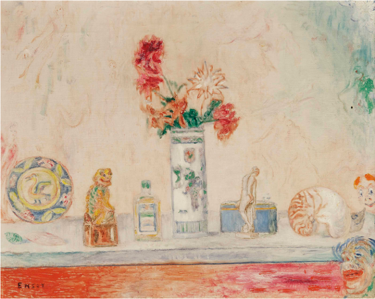 . Dainty Flowers, Delicate Forms - James Ensor