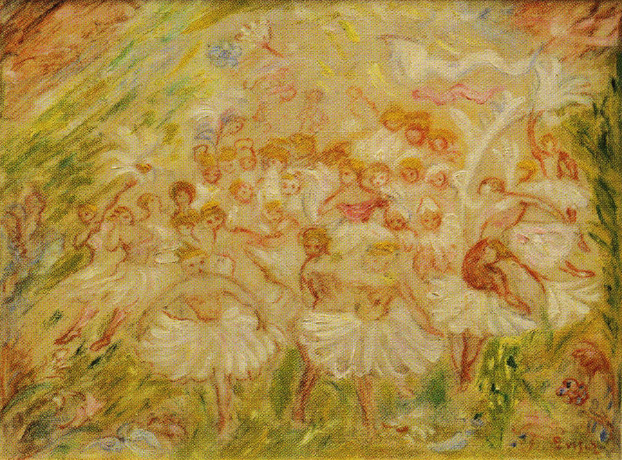 Ballerinas Transformed into Flowers - James Ensor
