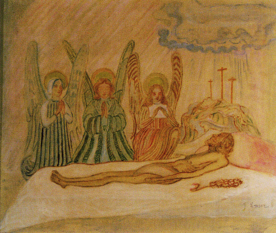 Christ and the Angels - James Ensor