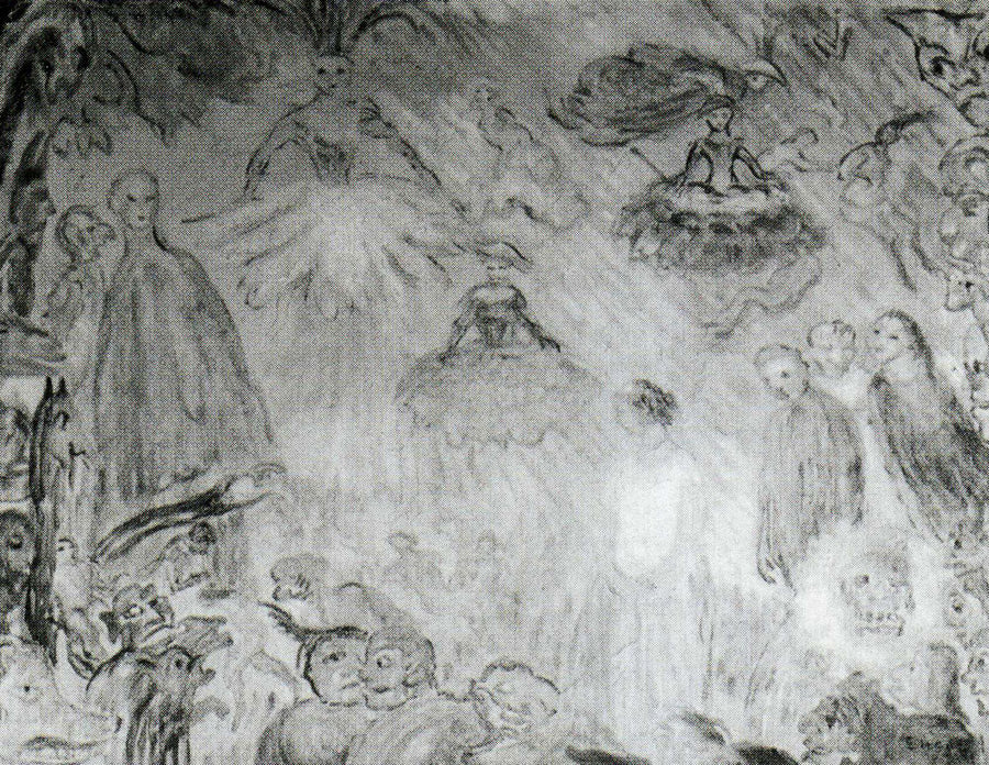Nymphs, Dancing Girls and Good Devils - James Ensor