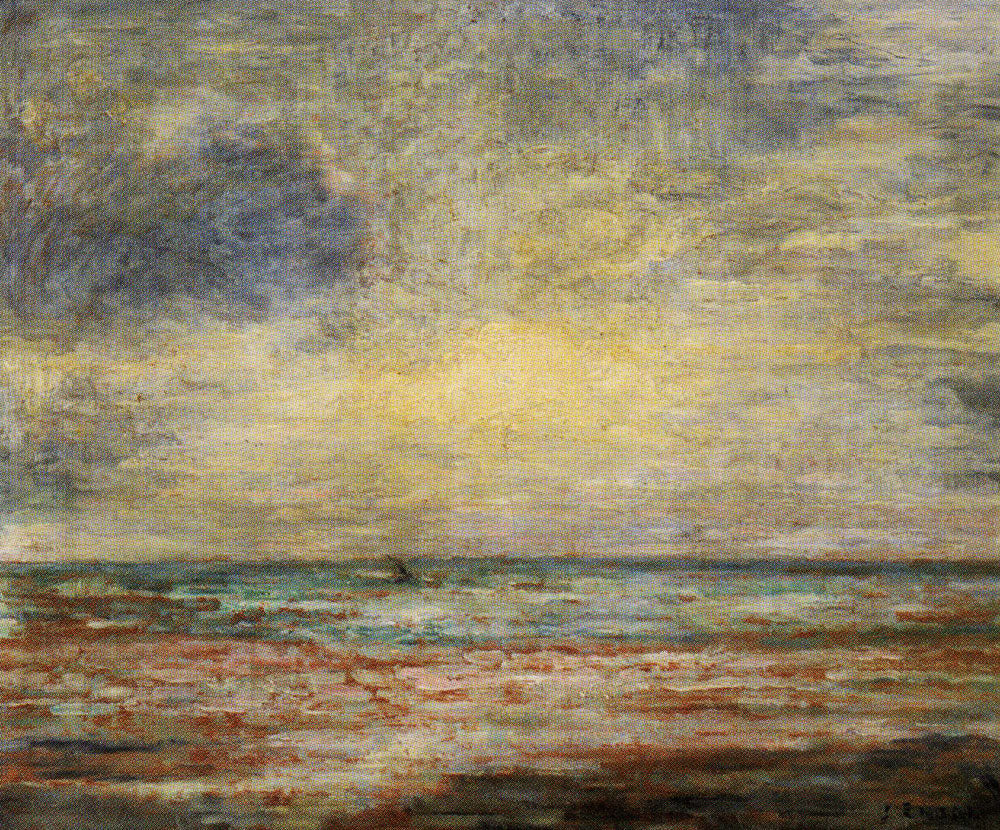 Seascape (The Two Clouds) - James Ensor
