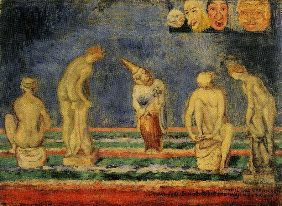 Statuettes and Masks - James Ensor