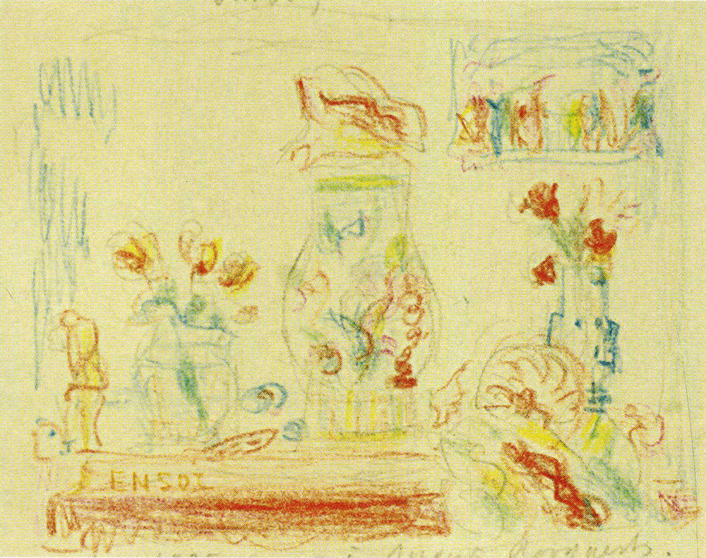 The Chinese Vase - James Ensor