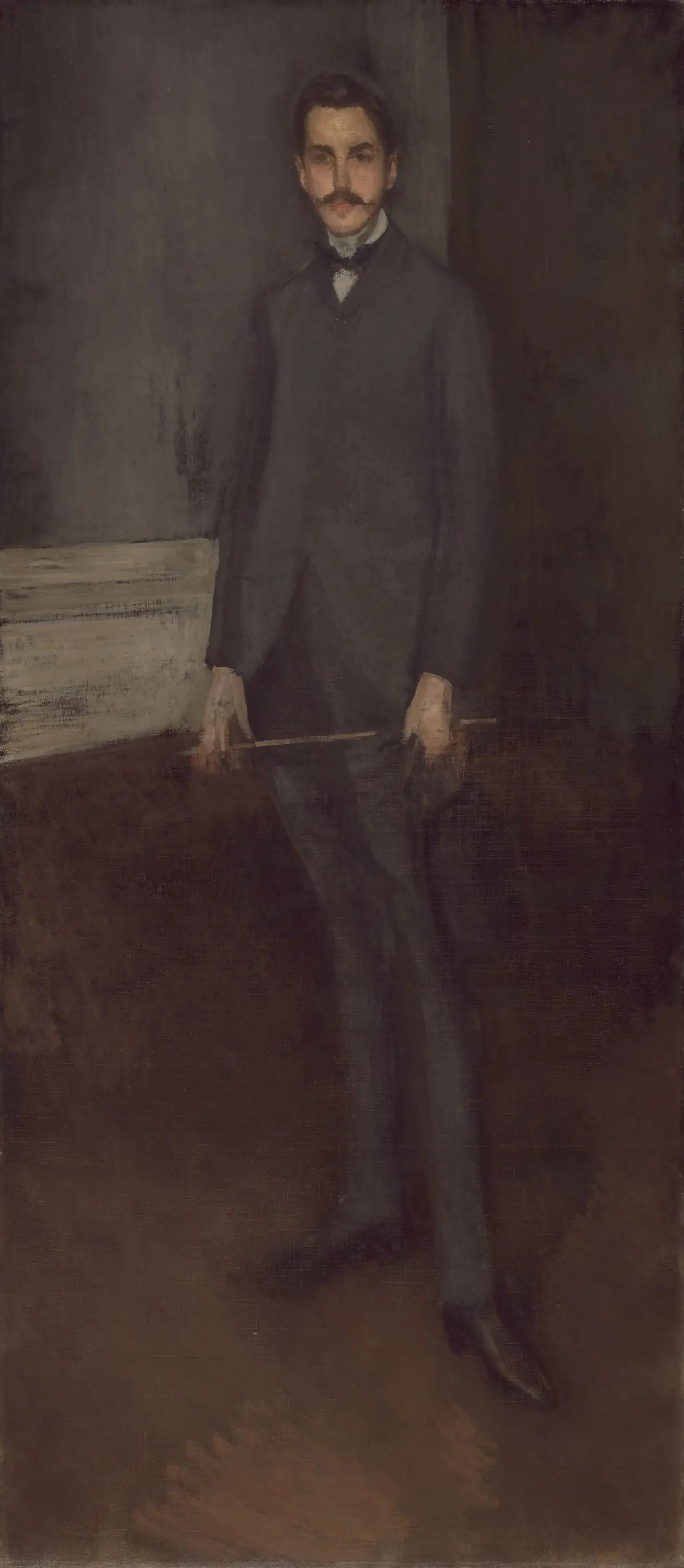 Reproduction du tableau « George W. Vanderbilt - James Abbott McNeill Whistler » par Alpha Reproduction en peinture à l’huile