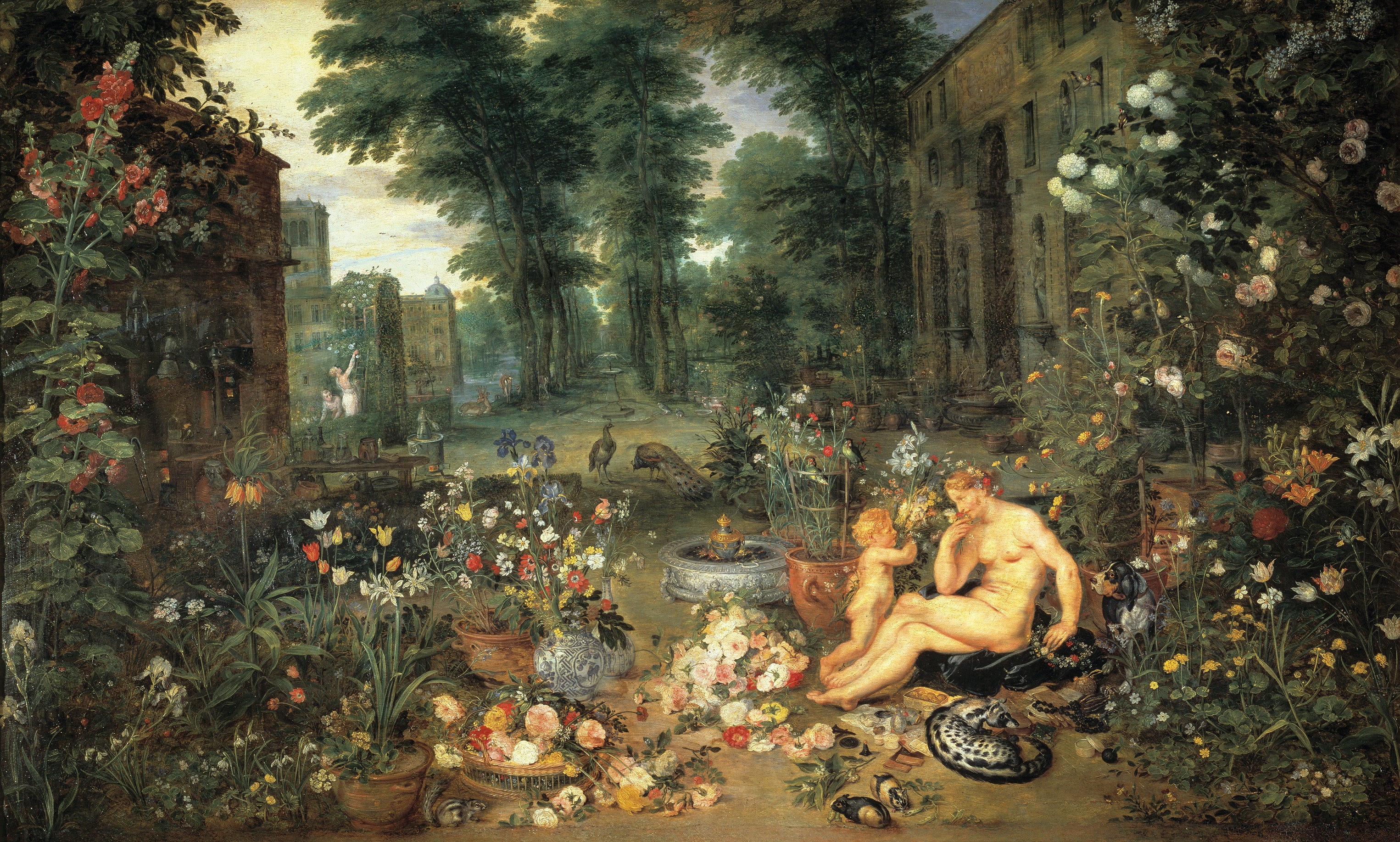 L'Odorat - Peter Paul Rubens