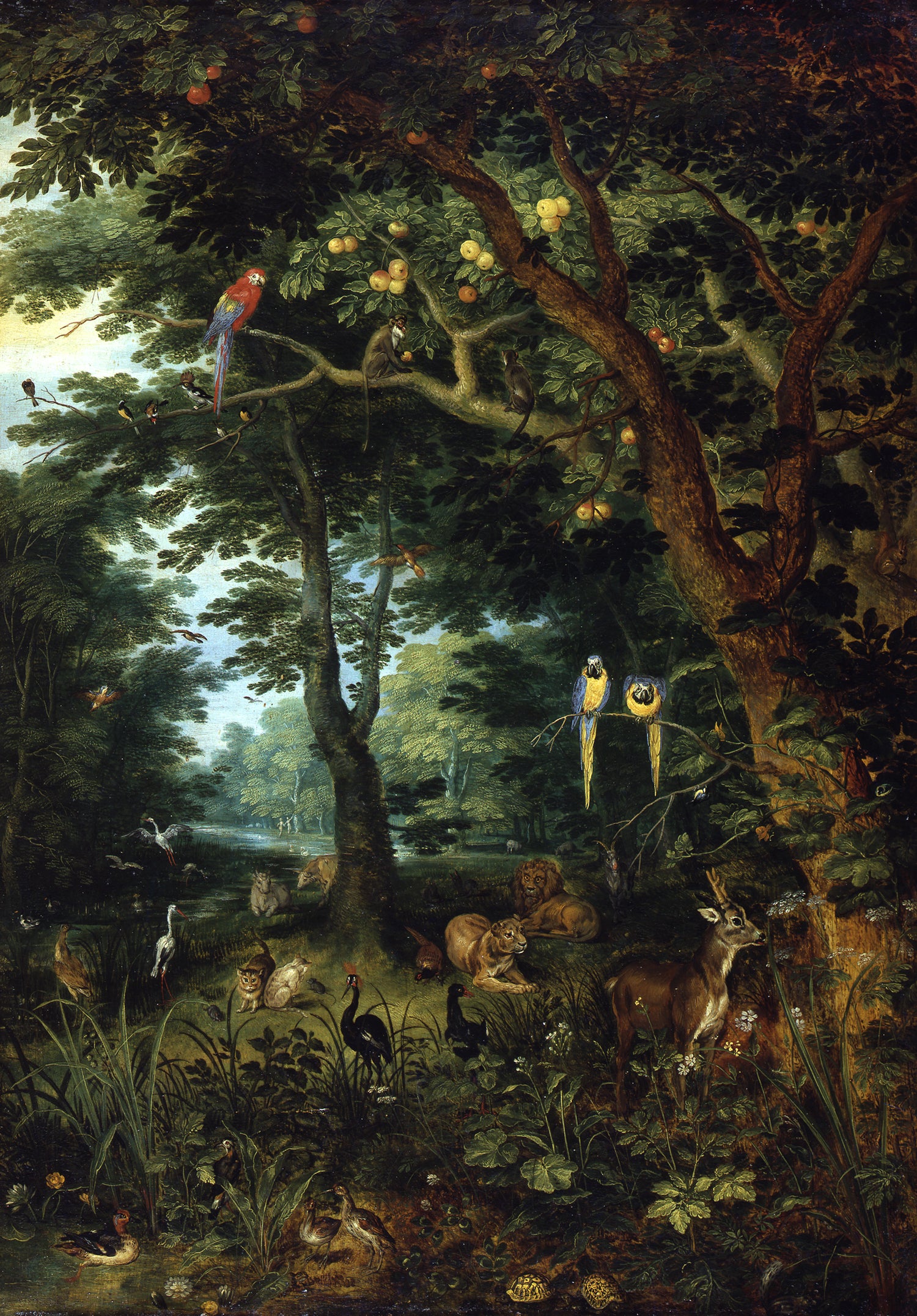 Paradis - Jan Brueghel le Jeune