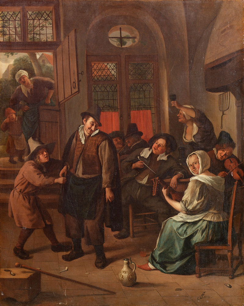 Scène de cabaret - Jan Steen