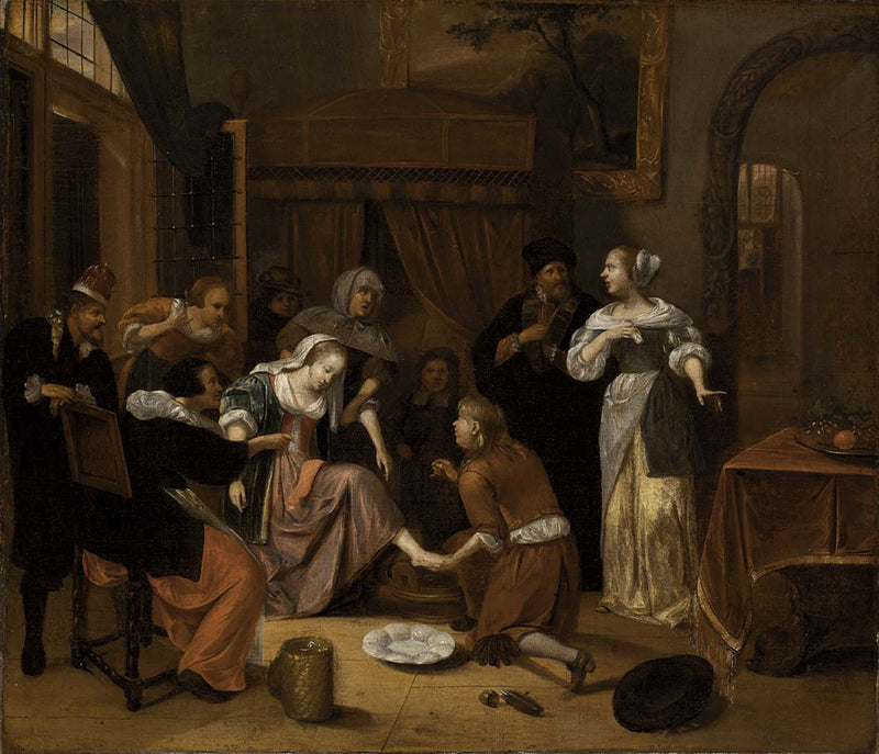 La visite chez le médecin - Jan Steen