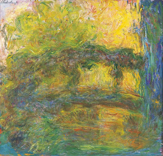 الجسر الياباني – كلود مونيه (1918–1924)