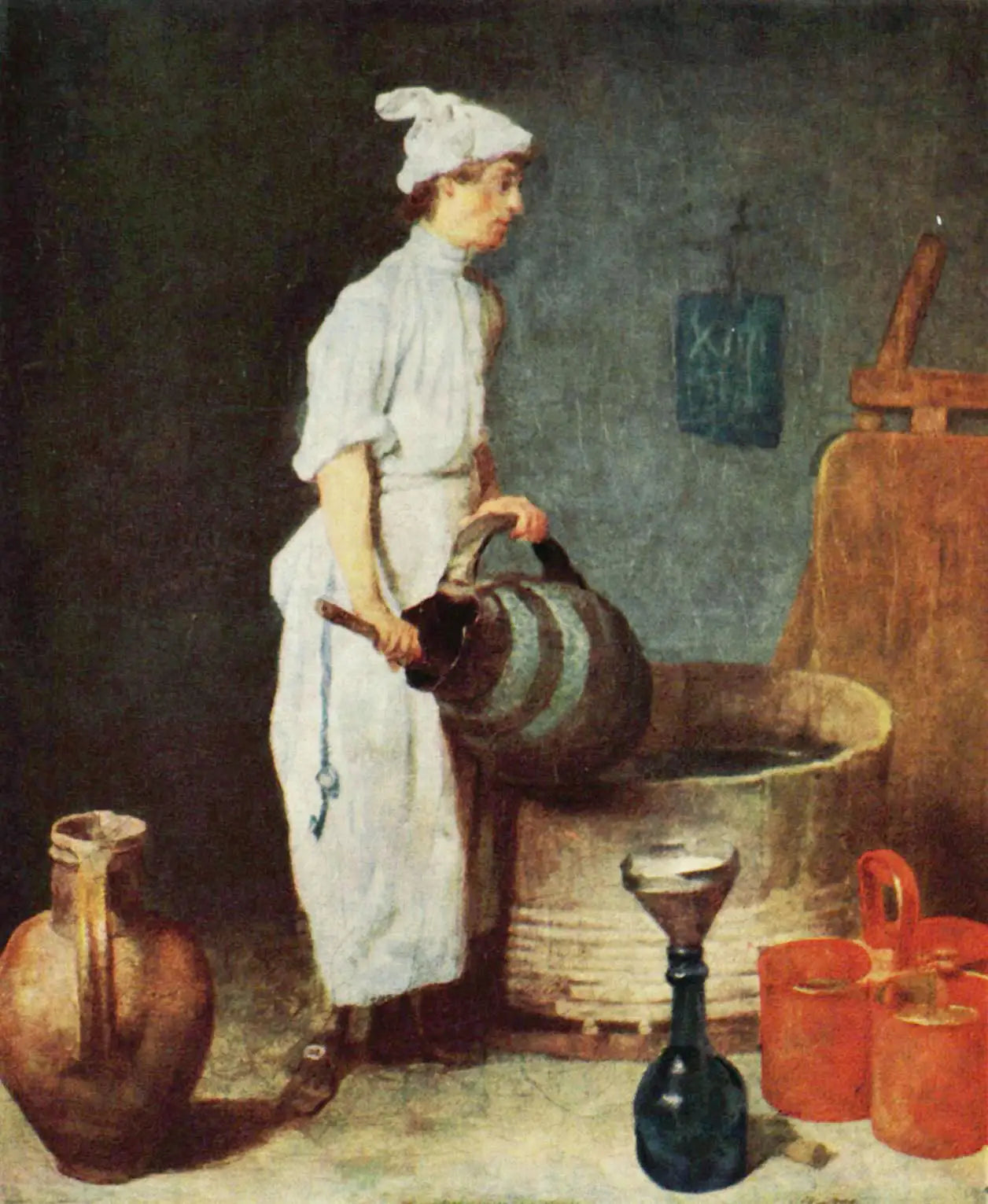 Le garçon cabaretier - Jean Siméon Chardin - Alpha Reproduction