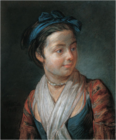 Portrait d'une jeune fille - Jean Siméon Chardin