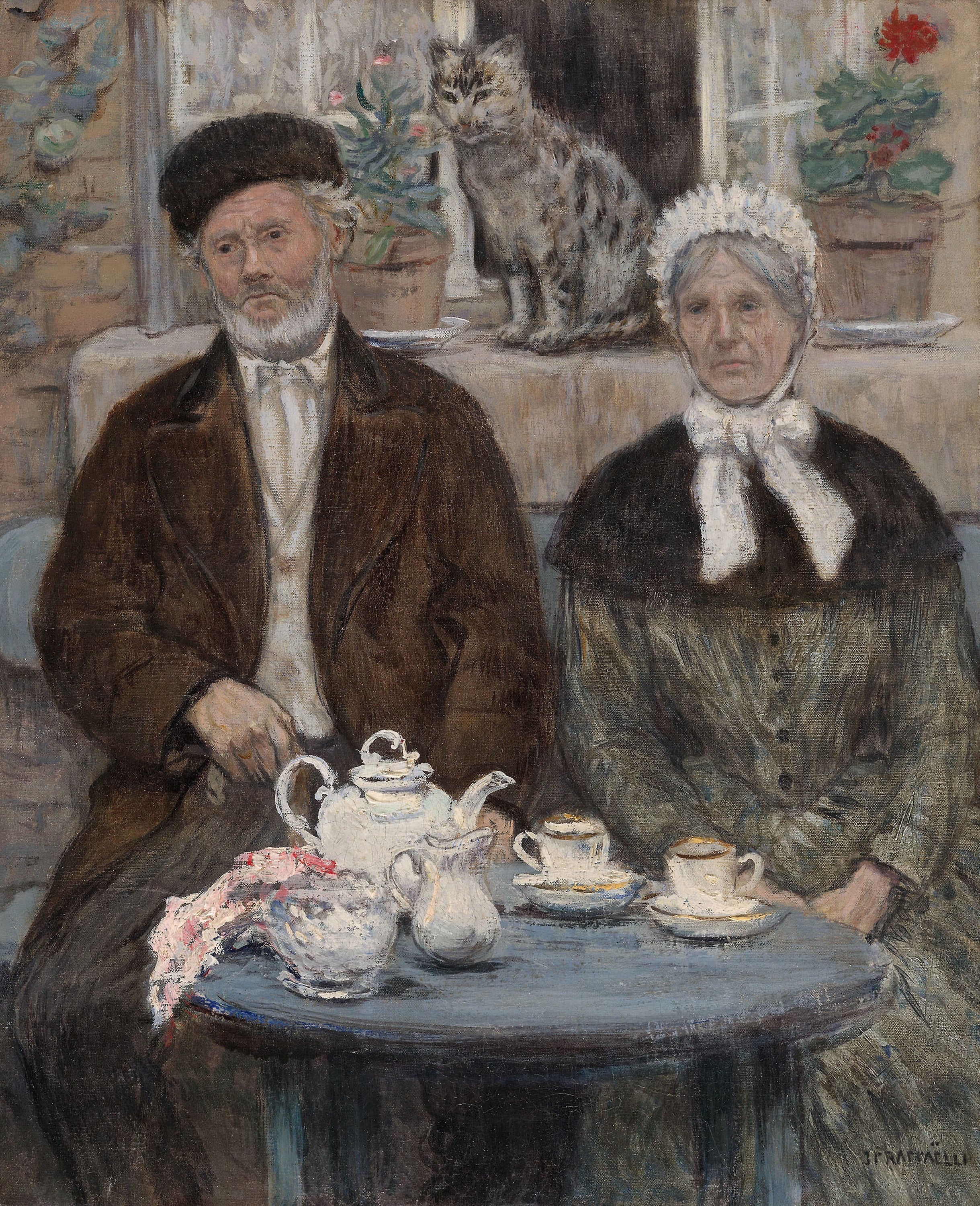 Thé de l'après-midi - Jean-François Raffaëlli
