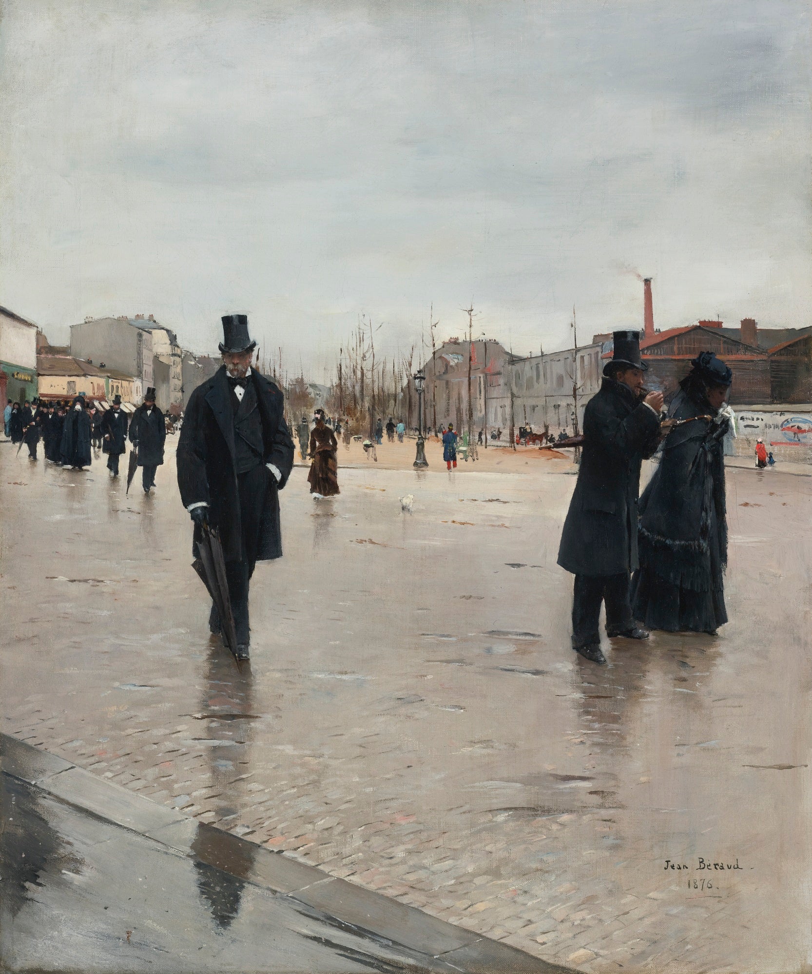 Le Retour de l'enterrement - Jean Béraud