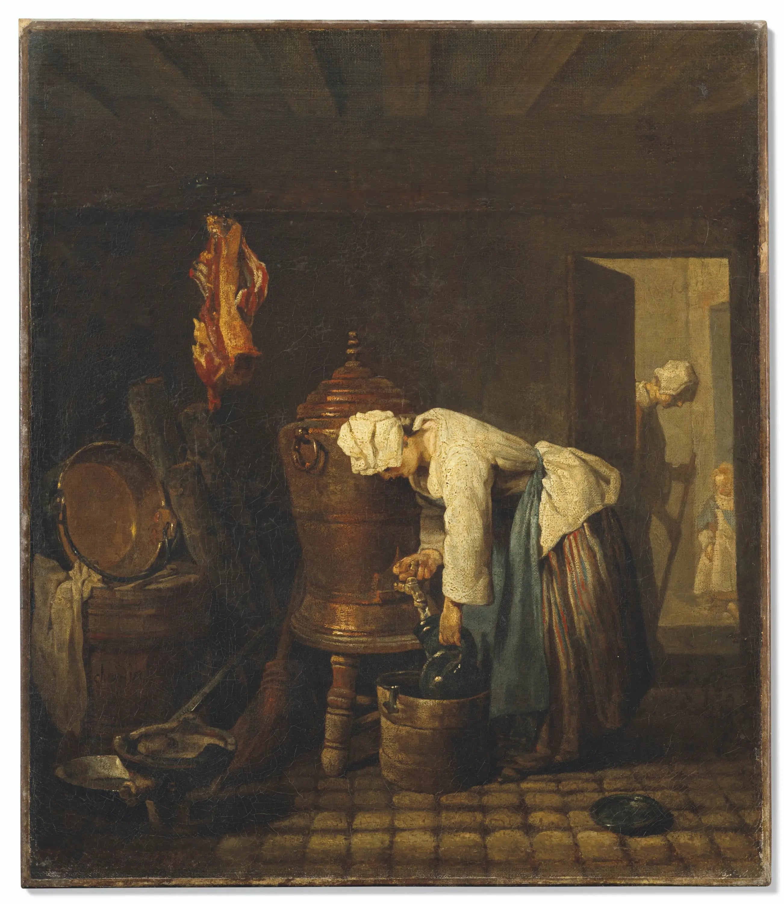 La fontaine - Jean Siméon Chardin - Alpha Reproduction