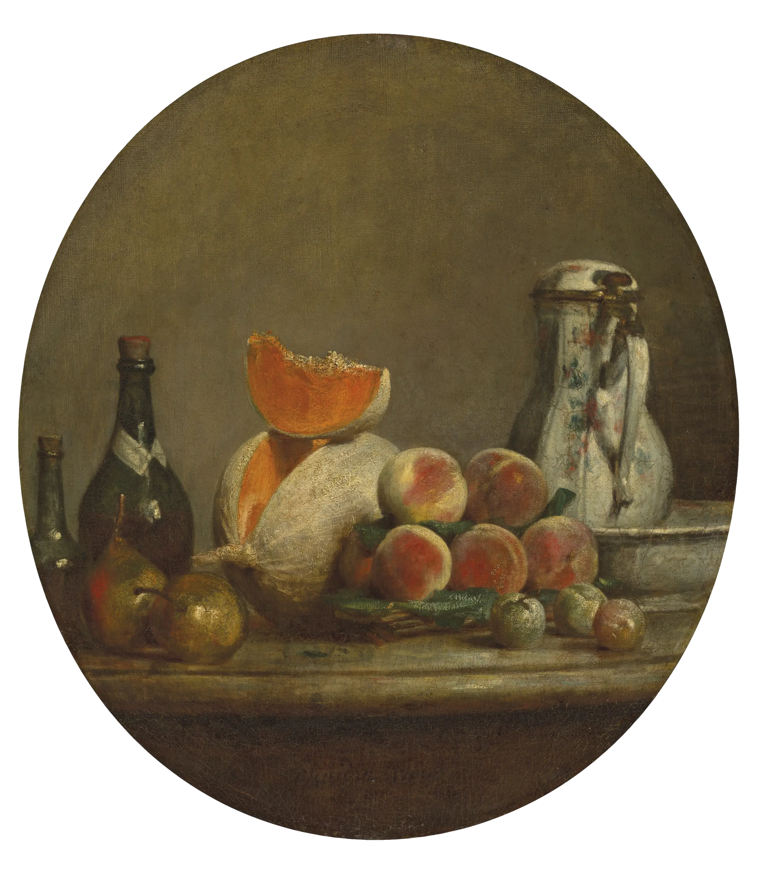 Le Melon entamé - Jean Siméon Chardin - Alpha Reproduction