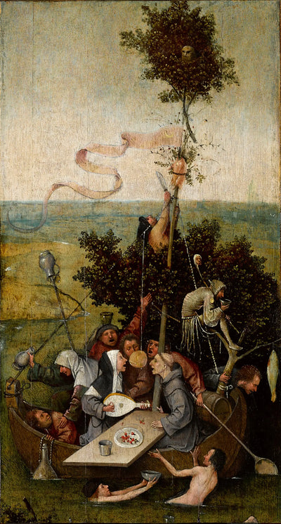 La Nef des fous - Hieronymus Bosch - Alpha Reproduction
