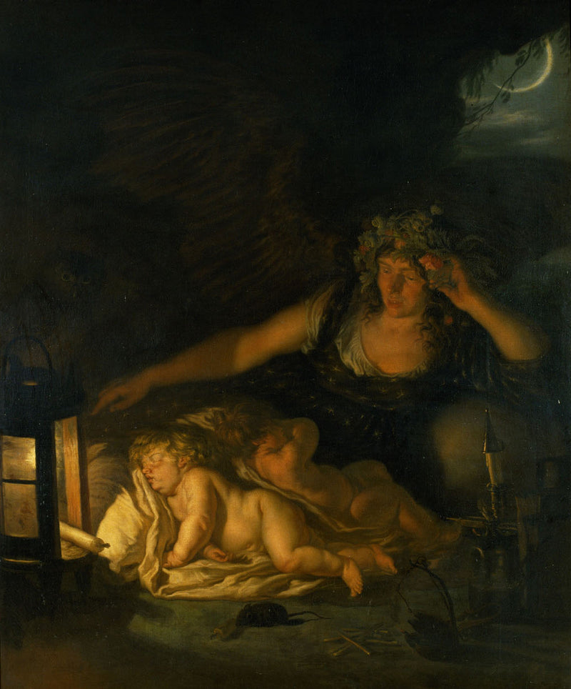 Allégorie de la nuit - Joachim von Sandrart