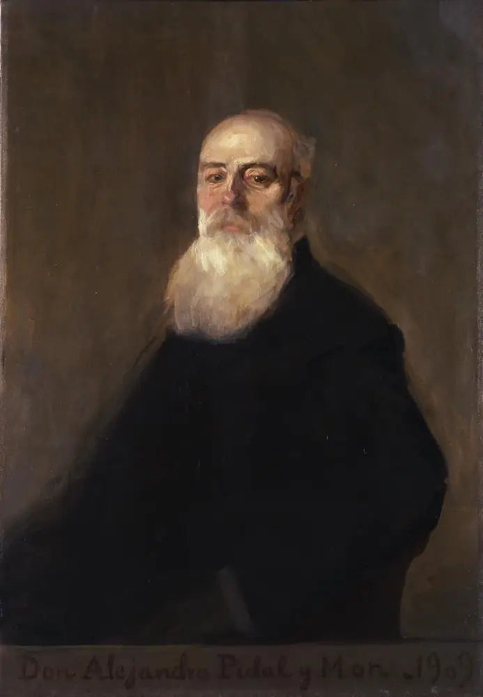 Reproduction du tableau « Alejandro Pidal et Mon - Joaquín Sorolla » par Alpha Reproduction en peinture à l’huile