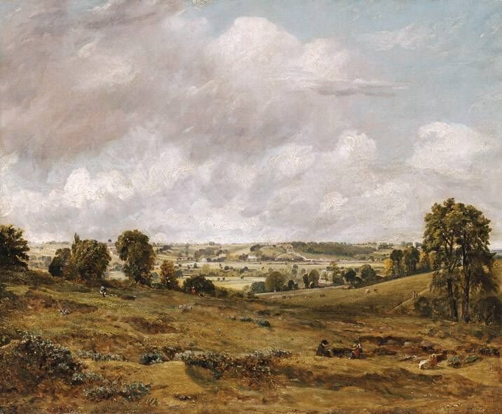 Vue de Dedham Vale depuis East Bergholt - John Constable