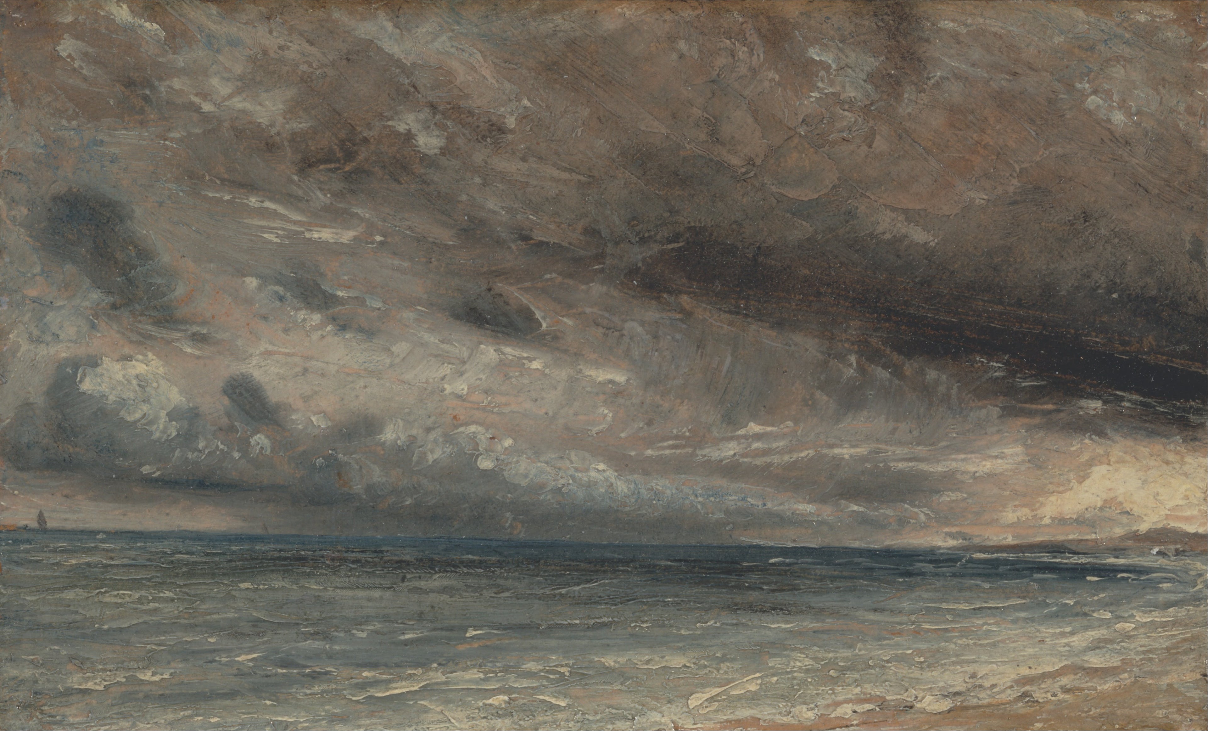 Mer agitée, Brighton - John Constable