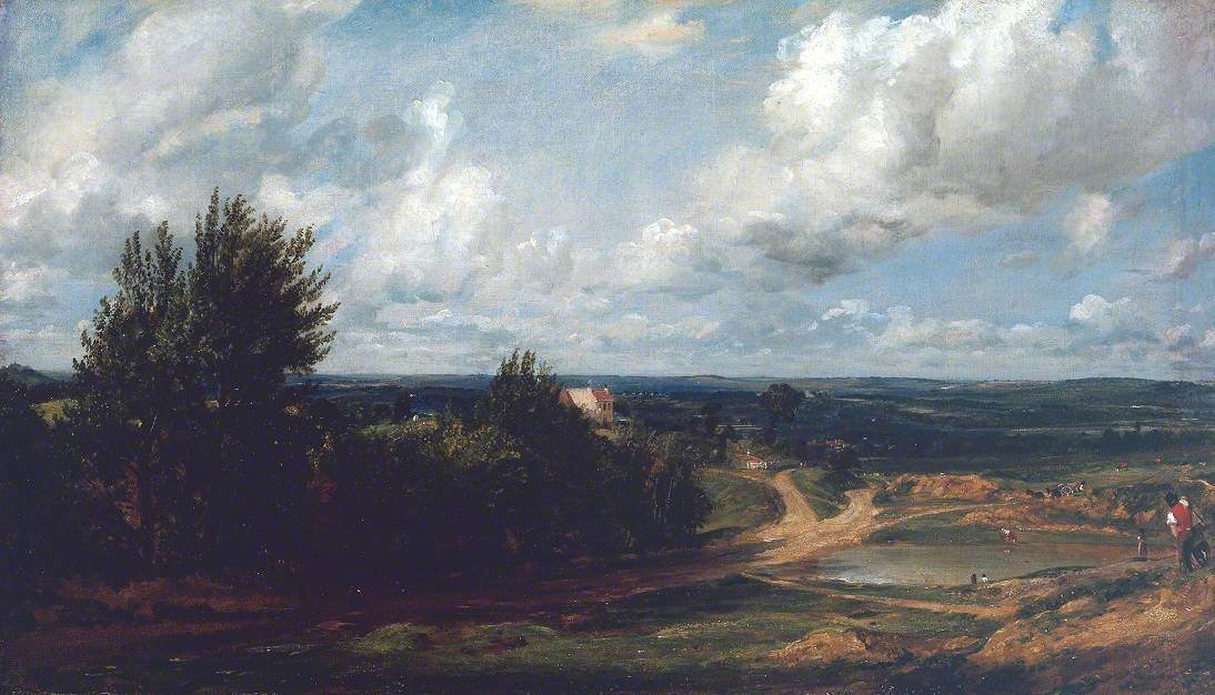 Hampstead Heath, avec la maison appelée « The Salt Box » - John Constable